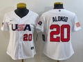 Pete Alonso Team USA Baseball jersey Nike White product image 1