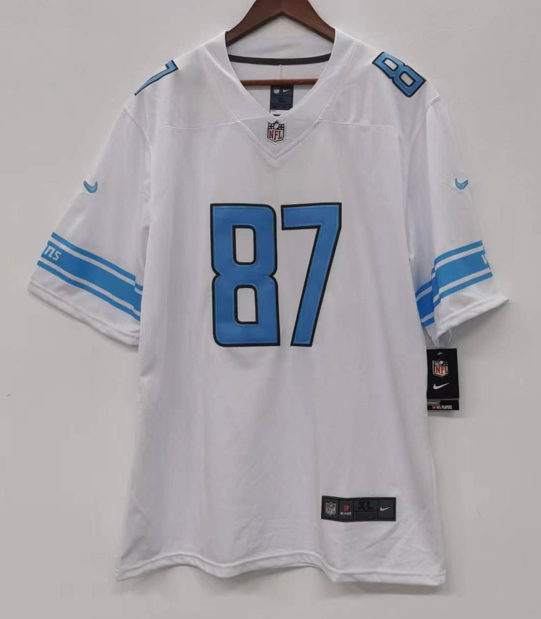 Sam LaPorta Detroit Lions Jersey white Nike product image 2