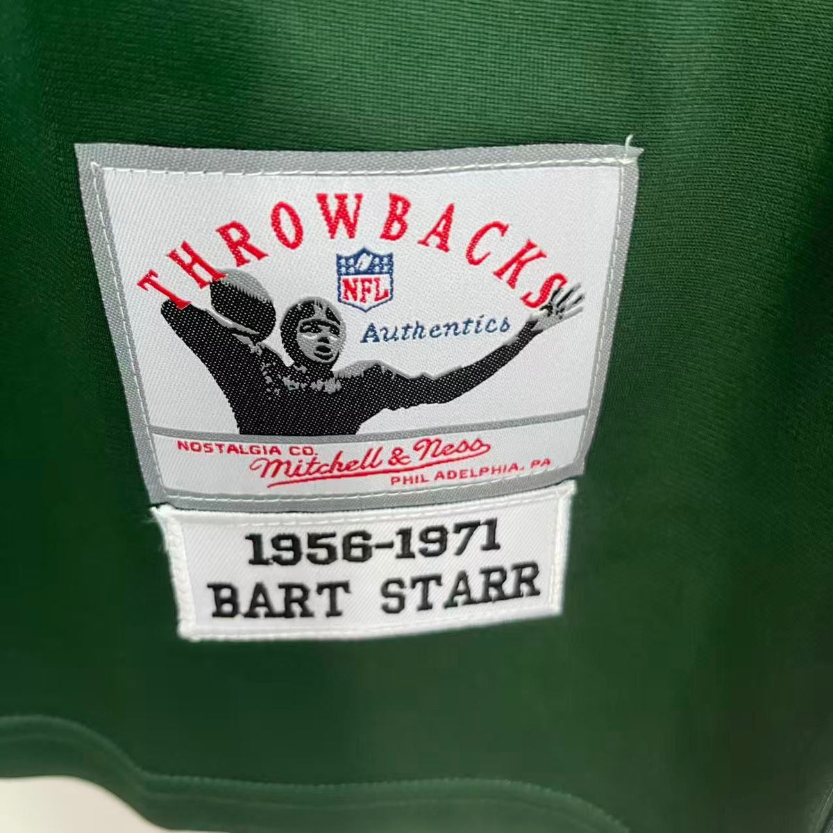 Bart Starr Green Bay Packers Official NFL Jersey Mitchell & product image 3