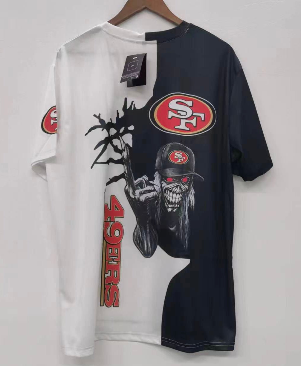 San Francisco 49ers skeleton T shirt product image 2