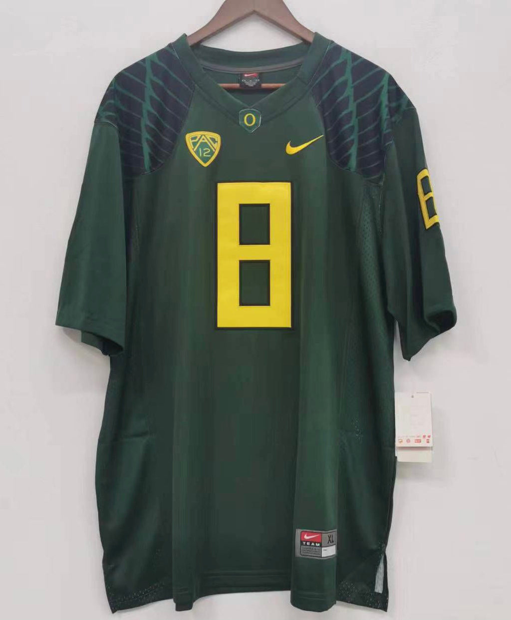 Marcus Mariota Oregon Ducks Official NCAA Nike Jersey Green product image 2