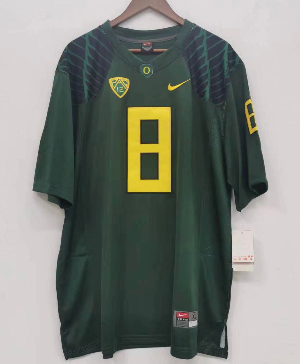Marcus Mariota Oregon Ducks Official NCAA Nike Jersey Green product image 2