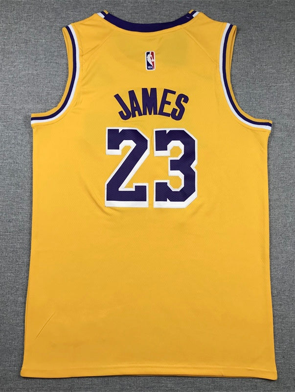 Lebron James Los Angeles Lakers Jersey yellow #23 product image 1