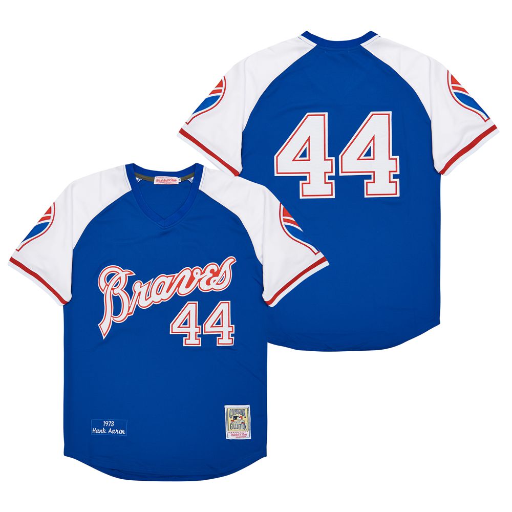 Hank Aaron Atlanta Milwaukee Braves Jersey Mitchell & Ness product image 1