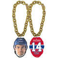Nick Suzuki #14 Montreal Canadiens NHL FanFave FaceChain Gold Necklace product image 1, provided for visual reference and