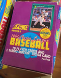 1991 Score baseball wax box 36 packs product image 1