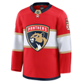 Florida Panthers NHL Fanatics Branded Men Red Premium Jersey product image 1, provided for visual reference and product