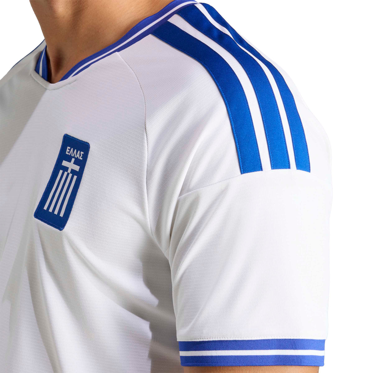 Greece National Team FIFA Adidas Men White 2026 Replica Home Jersey product image 7, provided for visual reference and