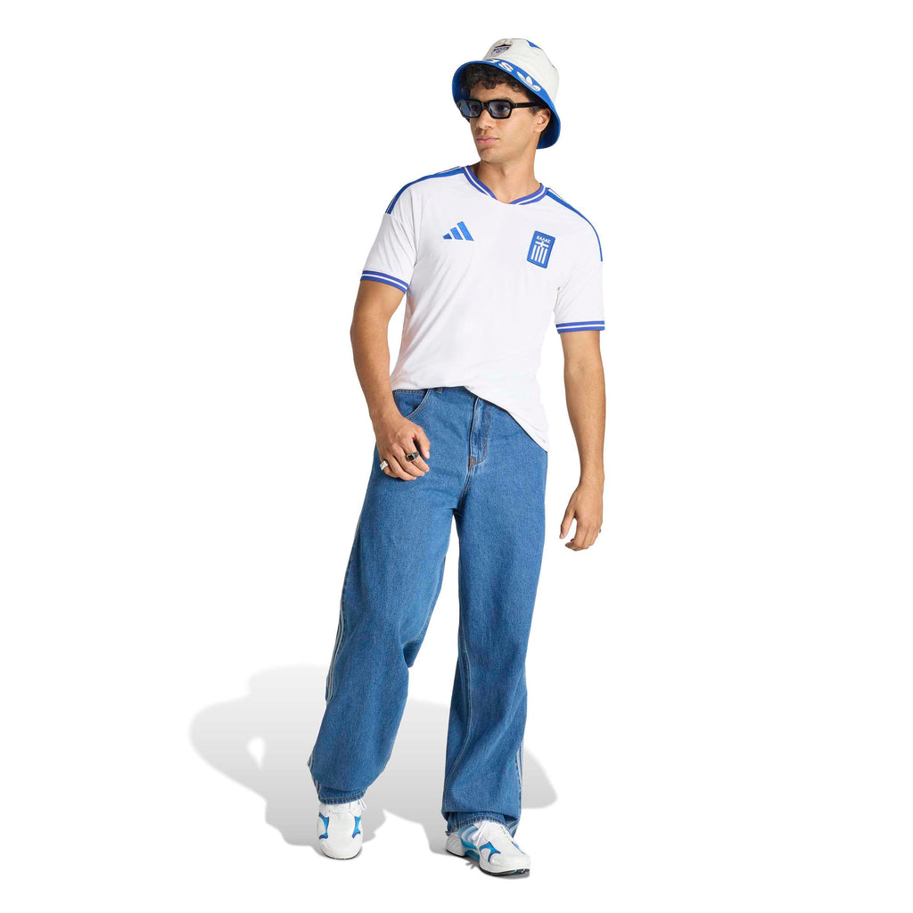 Greece National Team FIFA Adidas Men White 2026 Replica Home Jersey product image 5, provided for visual reference and