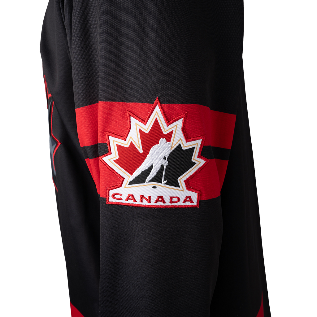 Hockey Canada IIHF Bauer Men Black 2026 Replica Jersey product image 7, provided for visual reference and product detail