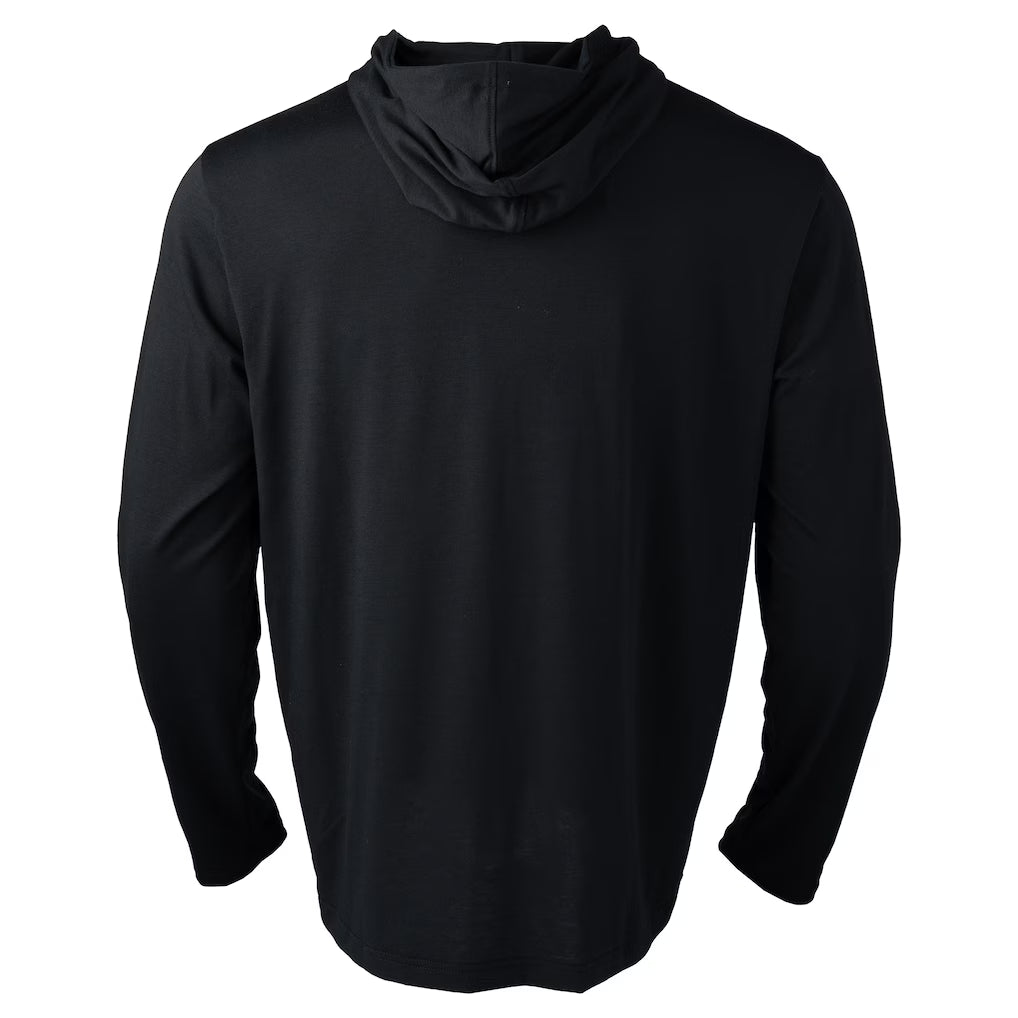 Hockey Canada IIHF Bauer Men Black Performance Lightweight Pullover Hoodie product image 2, provided for visual reference