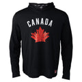 Hockey Canada IIHF Bauer Men Black Performance Lightweight Pullover Hoodie product image 1, provided for visual reference