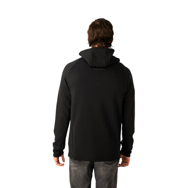 Hockey Canada IIHF Bauer Men Black Premium Pullover Hoodie product image 2, provided for visual reference and product detail