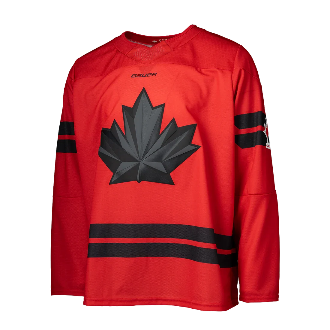 Hockey Canada IIHF Bauer Men Red 2026 Semi Pro Jersey product image 3, provided for visual reference and product detail