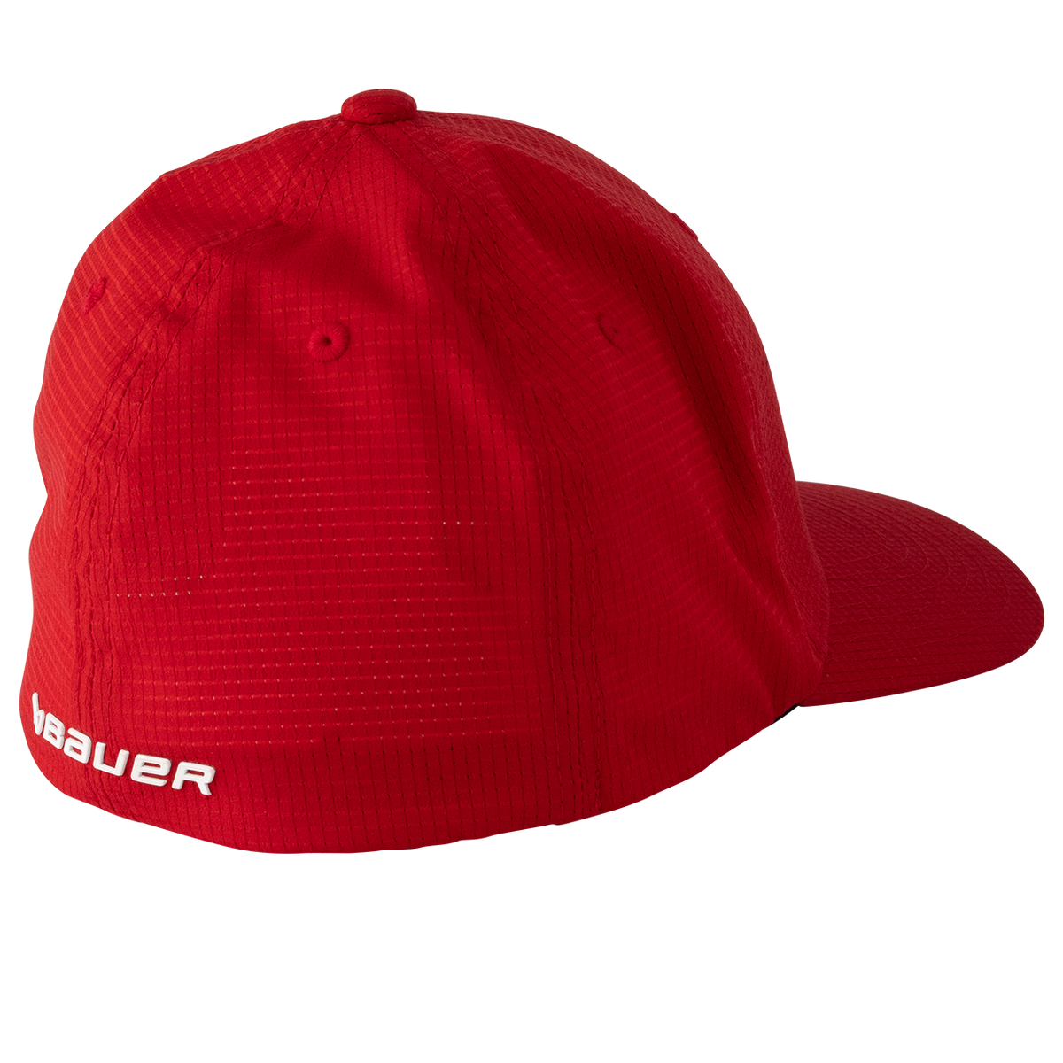 Hockey Canada IIHF Bauer Men Red Elastafit Stretch Fit Hat product image 2, provided for visual reference and product detail