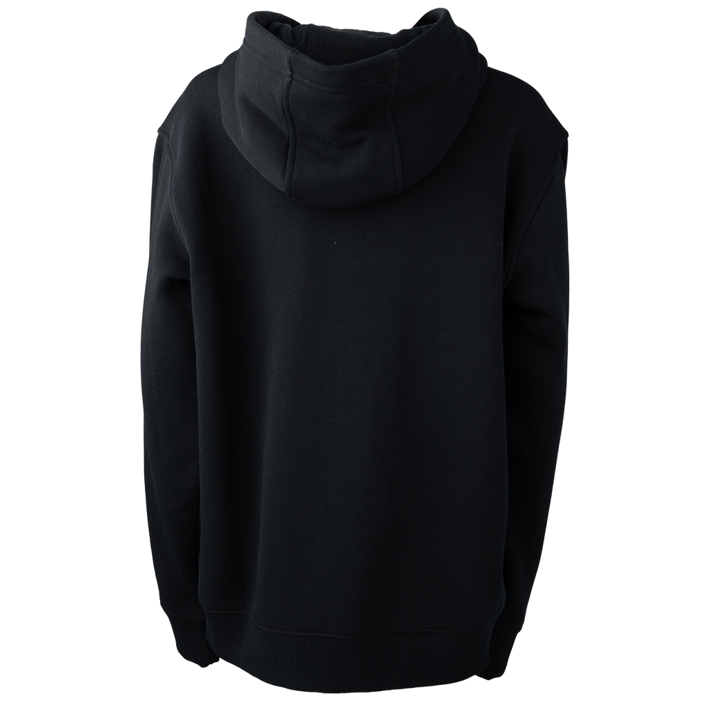 Hockey Canada IIHF Bauer Youth Black Stacked Pullover Hoodie product image 2, provided for visual reference and product