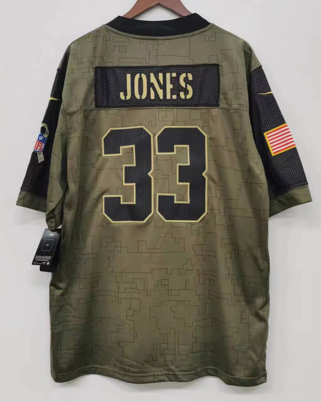 Aaron Jones Green Bay Packers military salute to service product image 1