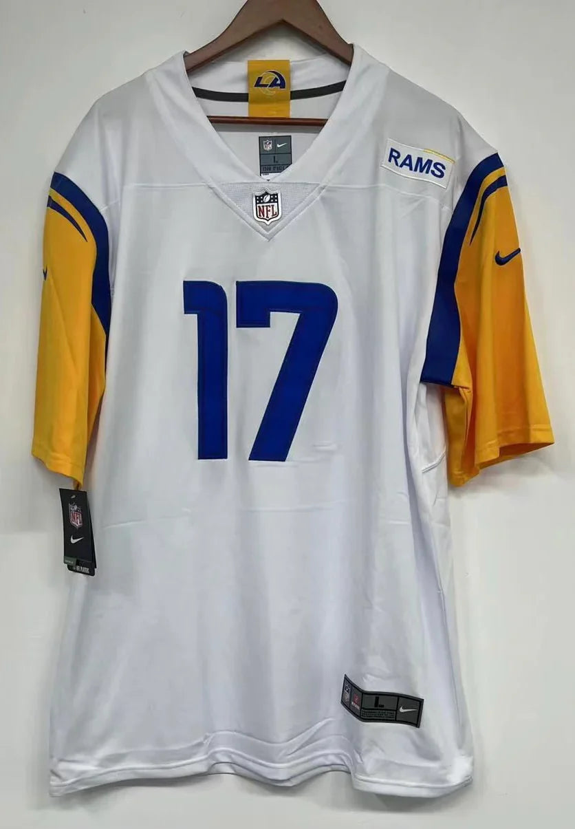 Puka Nacua Los Angeles Rams Official NFL Nike Jersey white product image 2