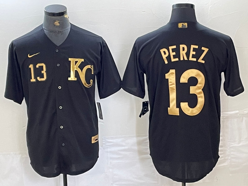 Salvador Pérez Kansas City Royals Jersey Nike black product image 1