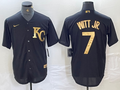 Bobby Witt Jr. Kansas City Royals Jersey Nike black product image 1