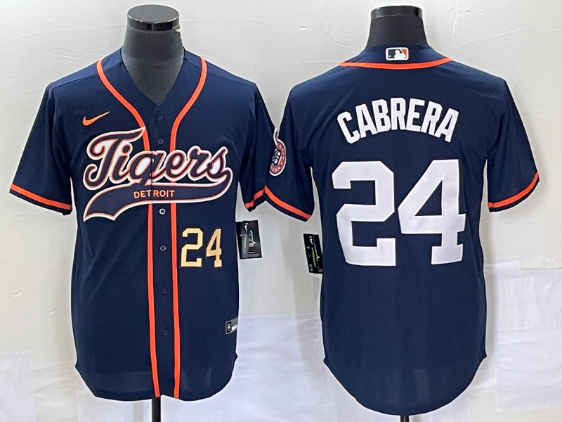 Miguel Cabrera Detroit Tigers Official MLB Jersey Nike blue product image 1