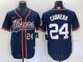 Miguel Cabrera Detroit Tigers Official MLB Jersey Nike blue product image 1