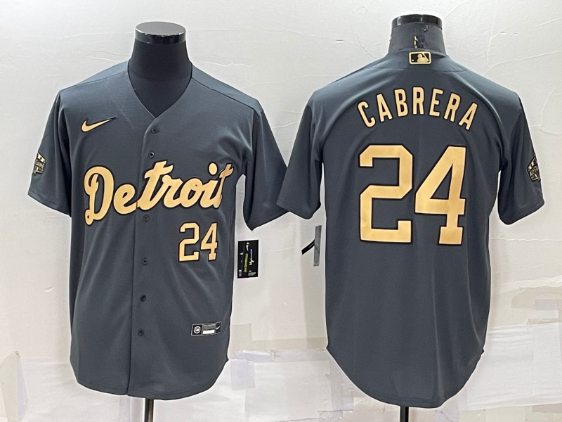 Miguel Cabrera Detroit Tigers Official MLB Jersey Nike Black product image 1