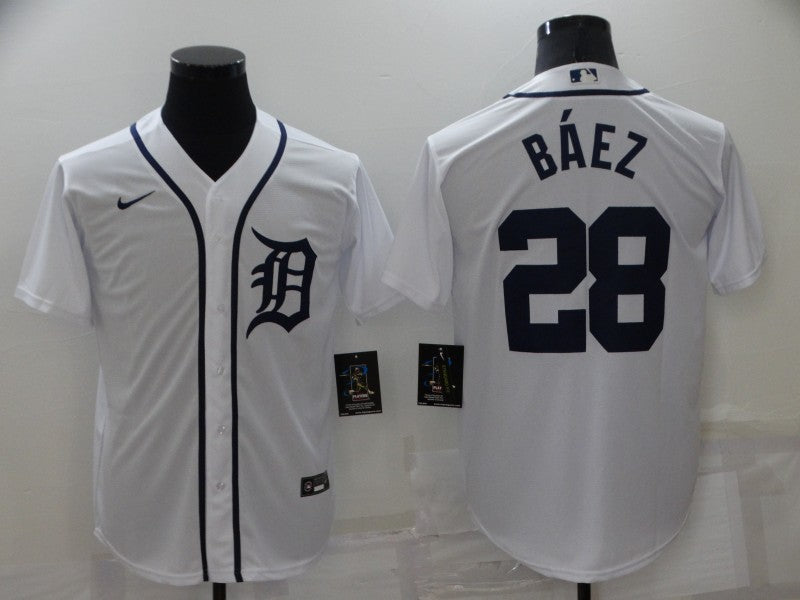 Javier Báez Detroit Tigers Jersey Nike White product image 1