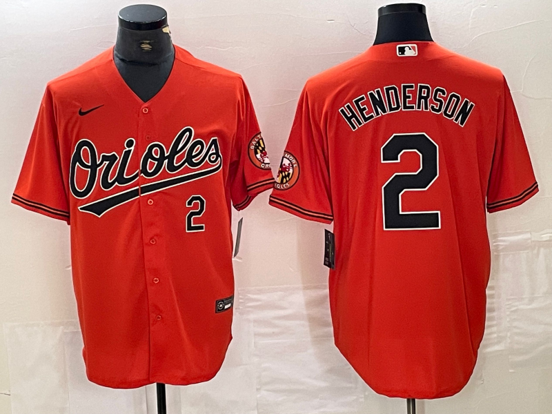 Gunnar Henderson Baltimore Orioles Official MLB Nike Jersey product image 1