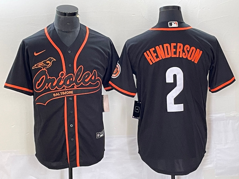 Gunnar Henderson Baltimore Orioles jersey Nike black product image 1