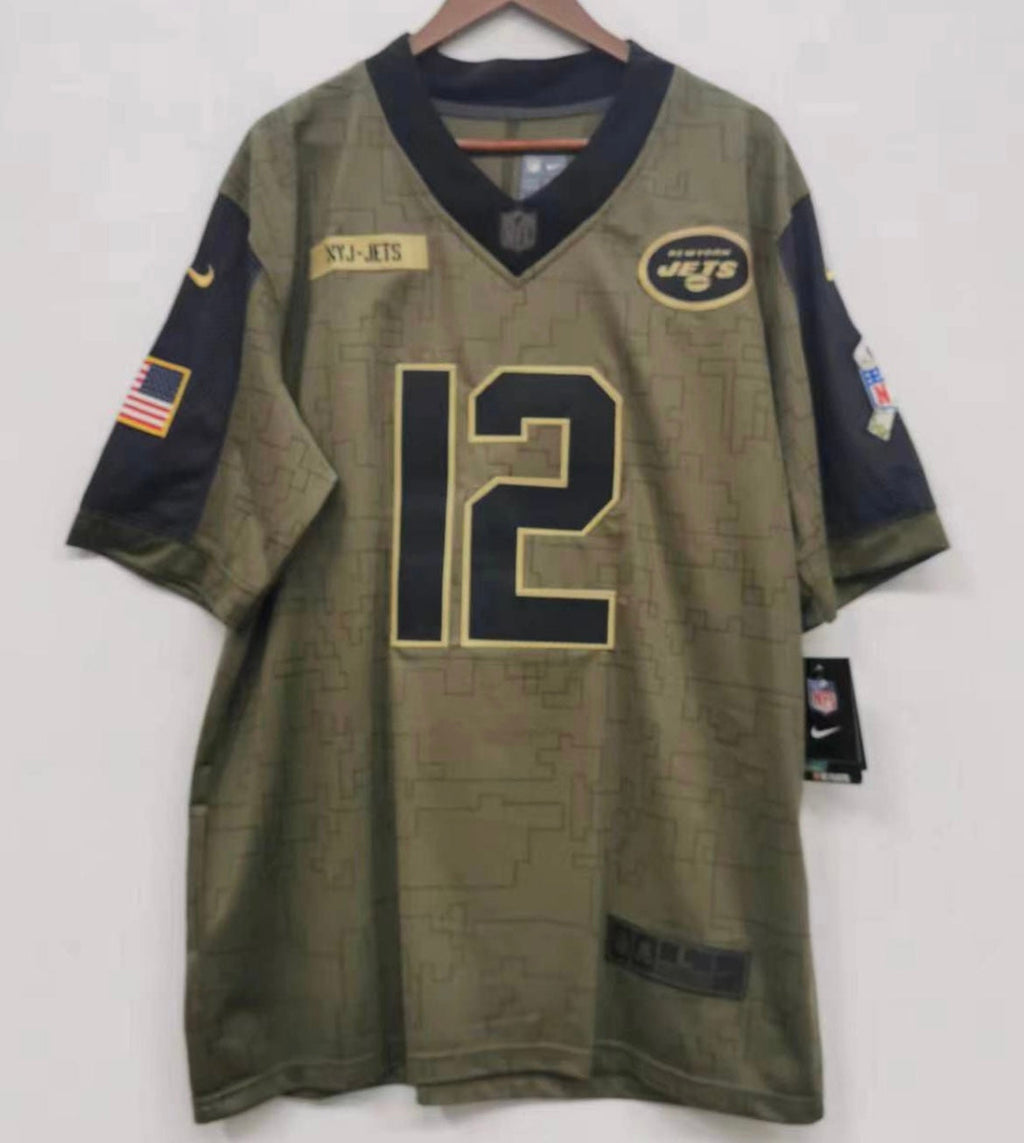 Joe Namath New York Jets military salute to service Jersey product image 2