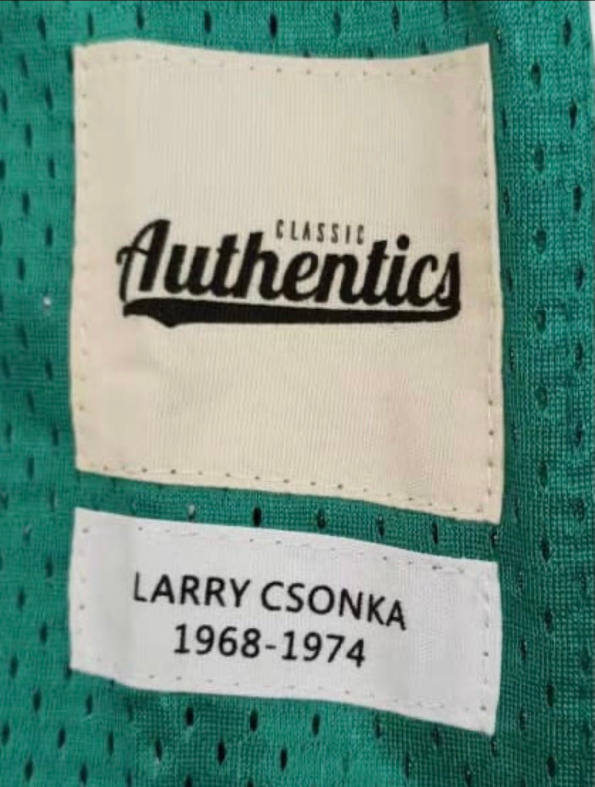 Larry Csonka Miami Dolphins Jersey Classic Authentics product image 3