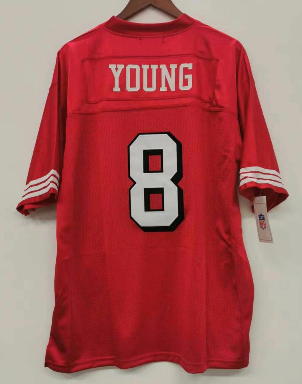 Steve Young San Francisco 49ers Official NFL Mitchell & product image 1