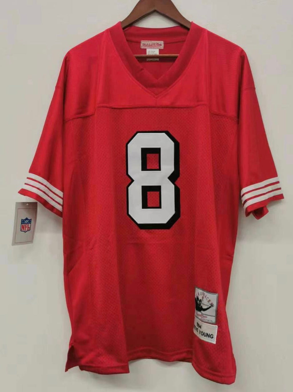 Steve Young San Francisco 49ers Official NFL Mitchell & product image 2