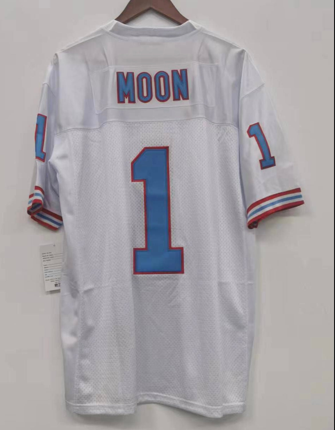 Warren Moon 1993 Houston Oilers Official NFL Mitchell & product image 1