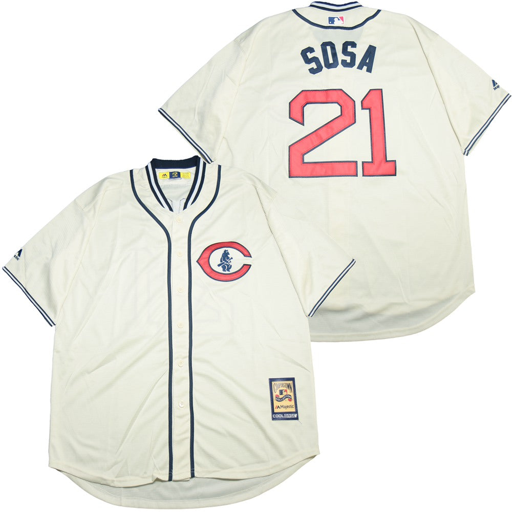 Sammy Sosa Chicago Cubs Jersey Majestic (retro logo) product image 1