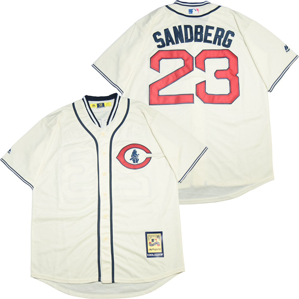 Ryne Sandberg Chicago Cubs Jersey Majestic (retro logo) product image 1