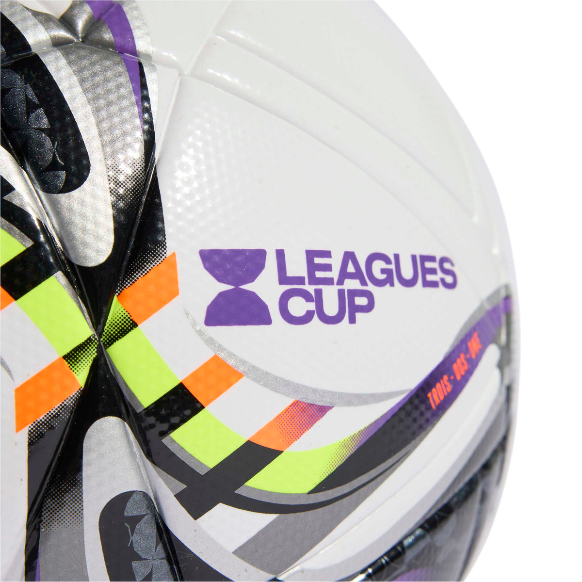 Adidas 2025 FIFA Leagues Cup LGE Soccer Ball product image 3, provided for visual reference and product detail review