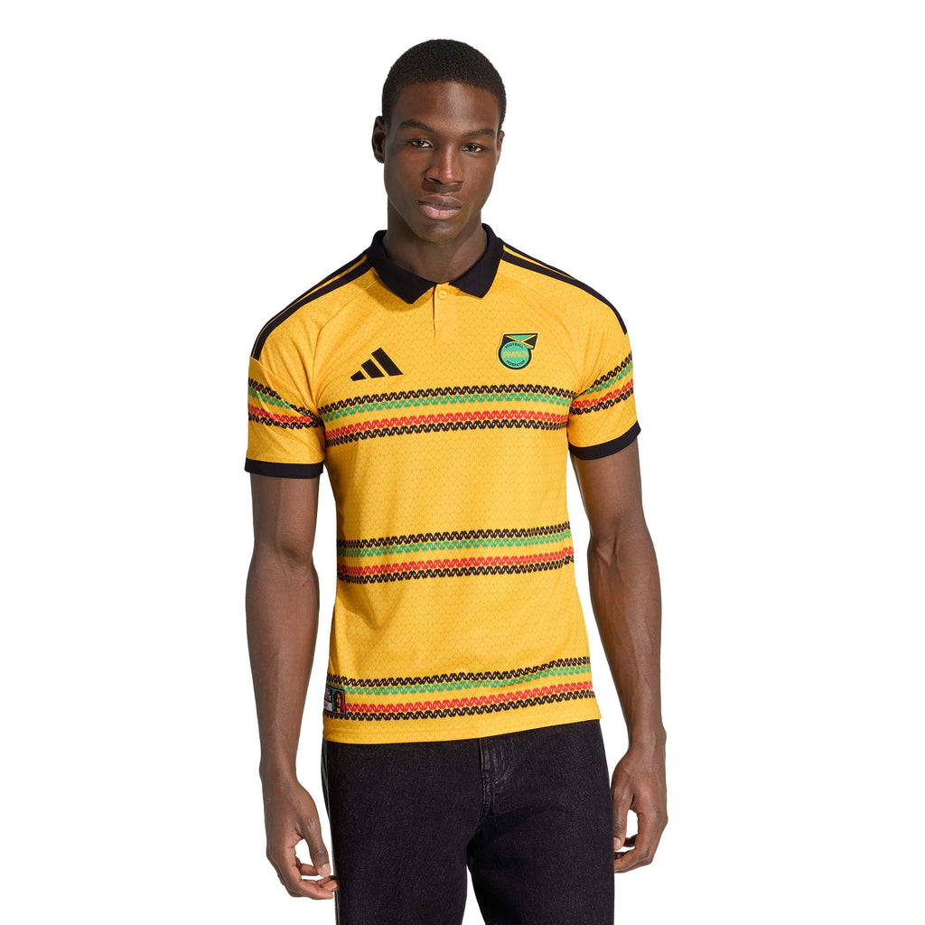 Jamaica National Team FIFA Adidas Men Yellow 2026 Replica Home Jersey product image 3, provided for visual reference and