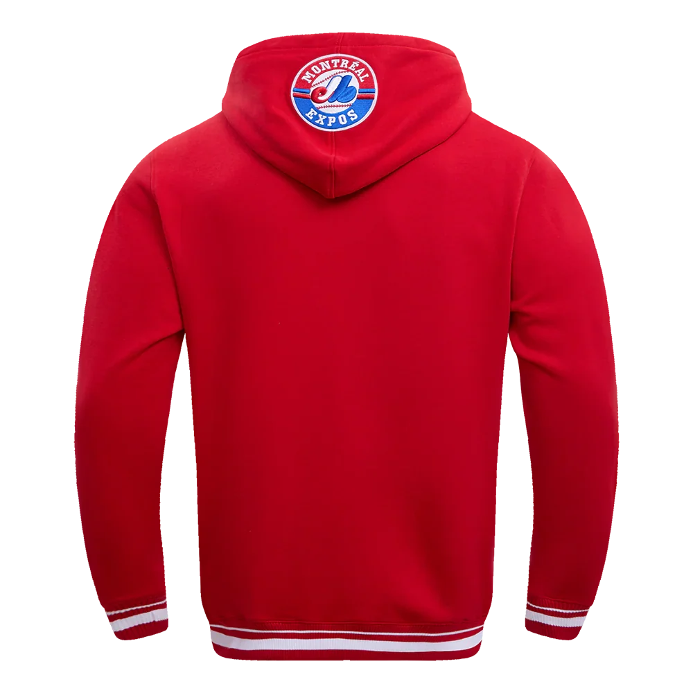 Montreal Expos MLB Pro Standard Men Red Cooperstown Retro Classic Pullover Hoodie product image 9, provided for visual