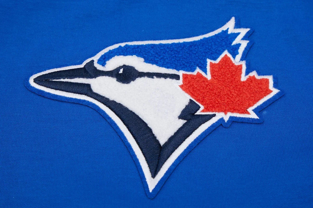 Toronto Blue Jays MLB Pro Standard Men Royal Blue Chenille Classic Pullover Hoodie product image 6, provided for visual