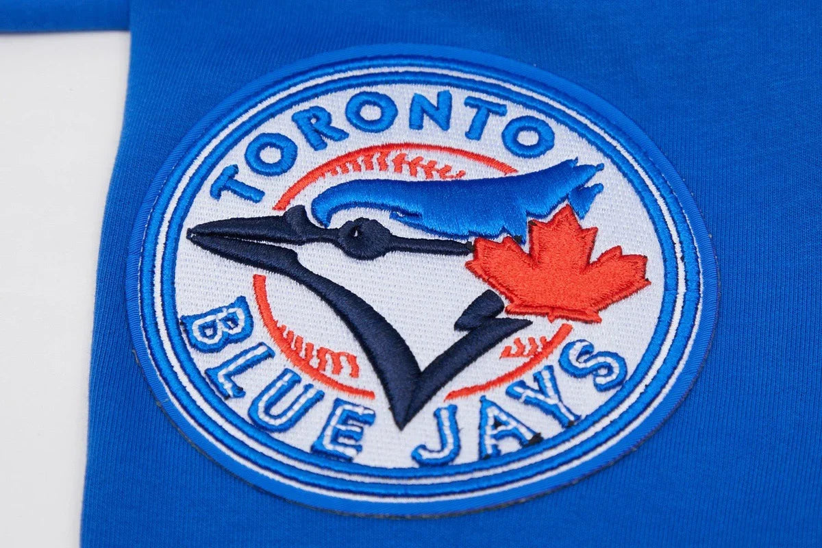 Toronto Blue Jays MLB Pro Standard Men Royal Blue Chenille Classic Pullover Hoodie product image 8, provided for visual