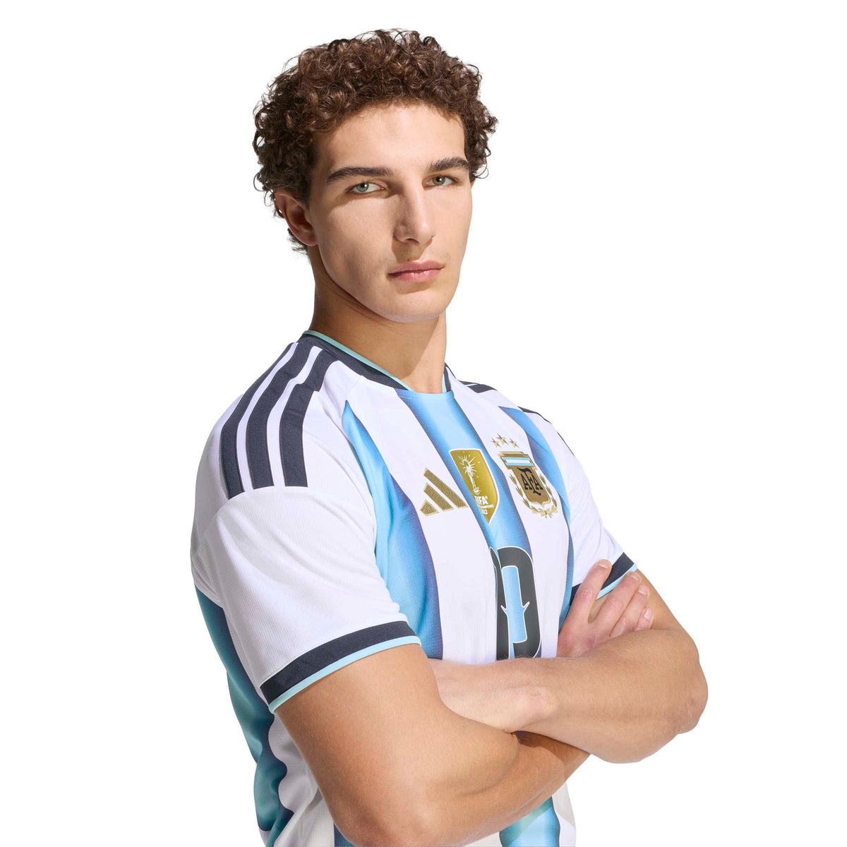 Lionel Messi Argentina National Team FIFA Adidas Men White 2026 Replica Home Jersey product image 6, provided for visual