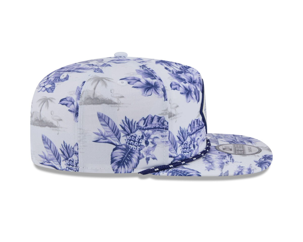 Los Angeles Dodgers MLB New Era Men White Cord Golfer Printed Snapback product image 6, provided for visual reference and