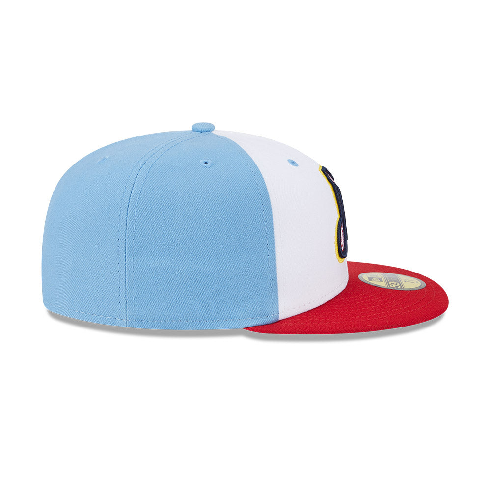 Memphis Redbirds MiLB New Era Men White/Red 59Fifty Alternate Authentic Collection Fitted Hat product image 6, provided for