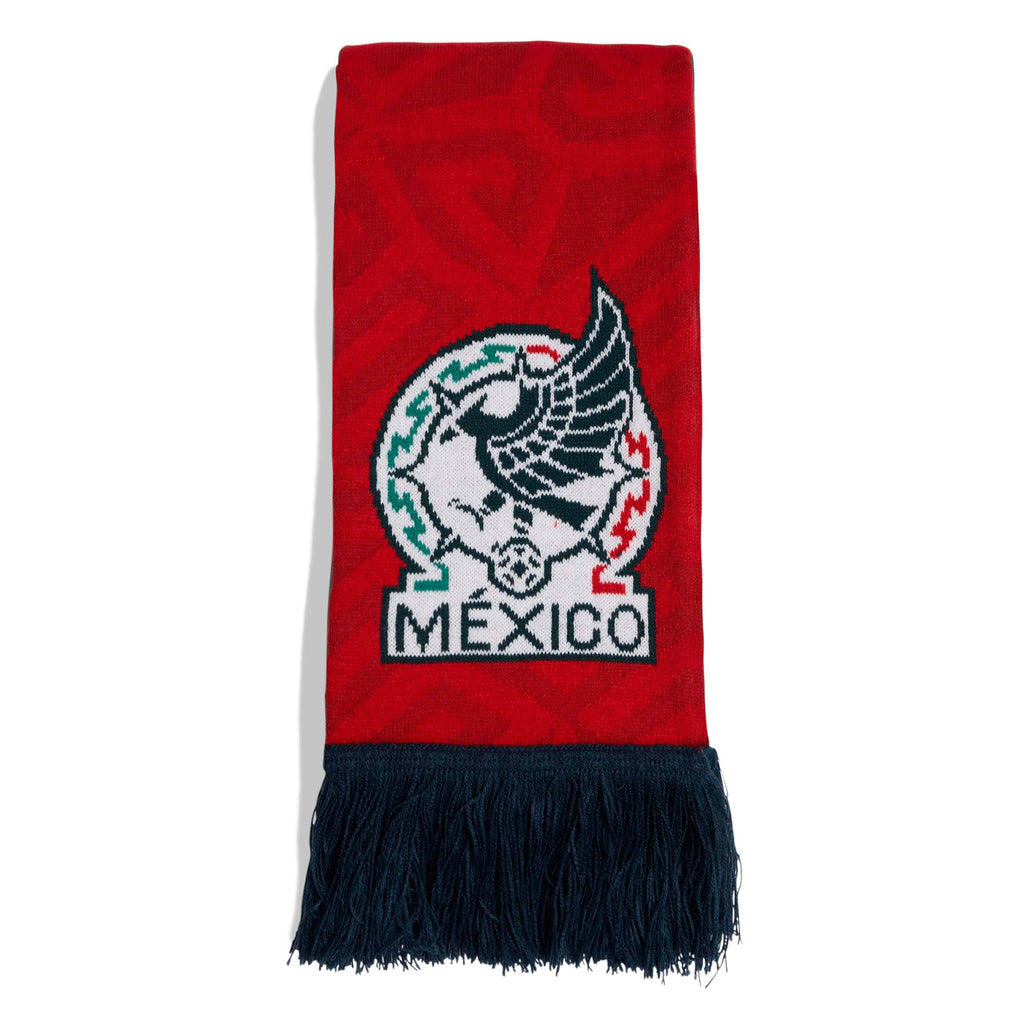 Mexico National Team Adidas Red/Green Soccer Scarf product image 1, provided for visual reference and product detail review