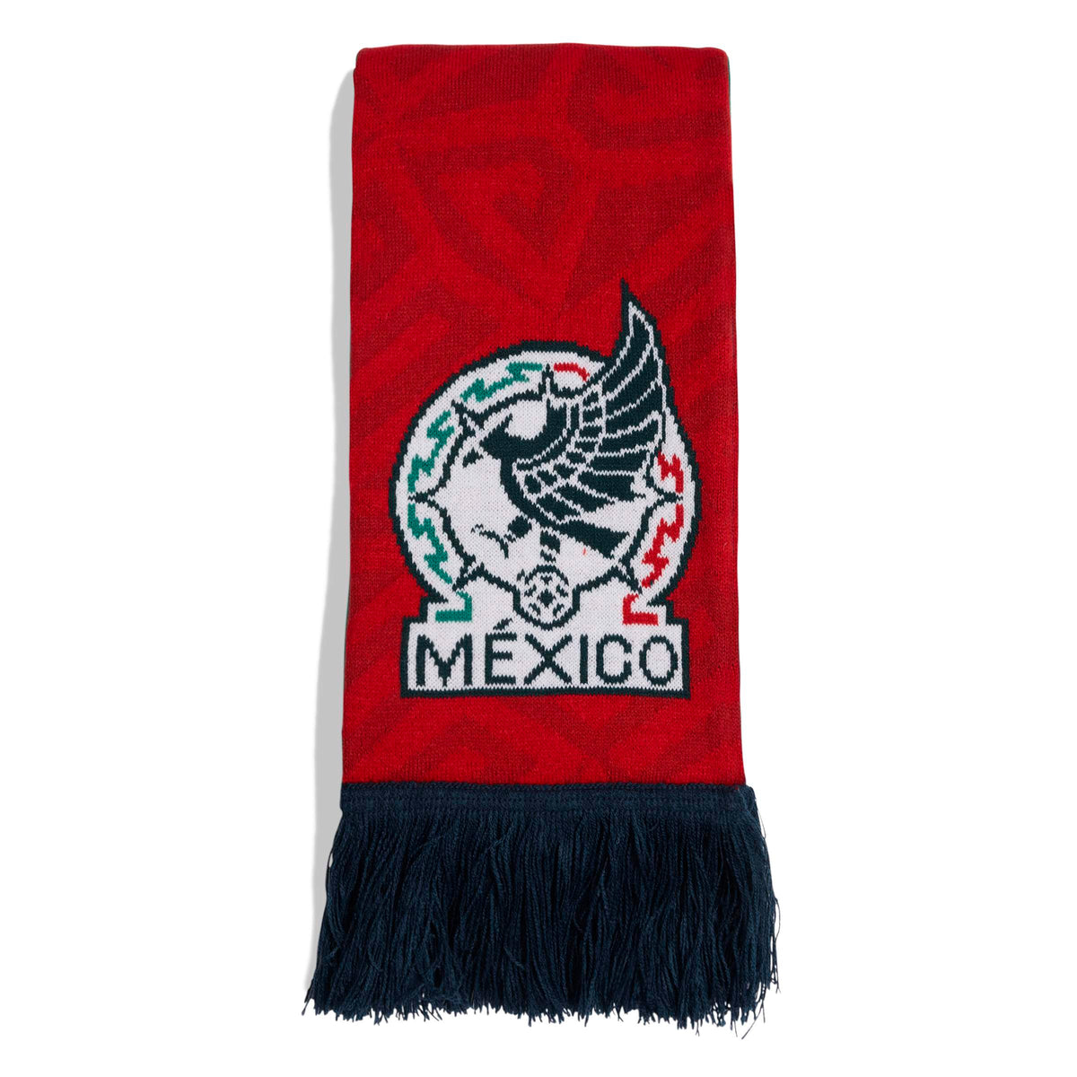 Mexico National Team Adidas Red/Green Soccer Scarf product image 1, provided for visual reference and product detail review