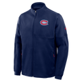 Montreal Canadiens NHL Fanatics Branded Men Navy Authentic Pro Rink Full Zip Fleece Jacket product image 1, provided for