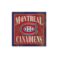 Montreal Canadiens NHL WinCraft 3"x3" Wooden Magnet product image 1, provided for visual reference and product detail review