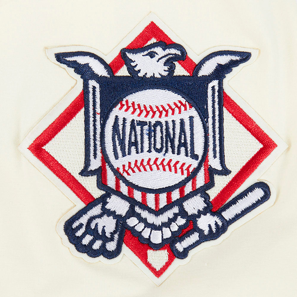Montreal Expos MLB Pro Standard Men Offwhite Modern Originals Cooperstown Ringer T-Shirt product image 6, provided for